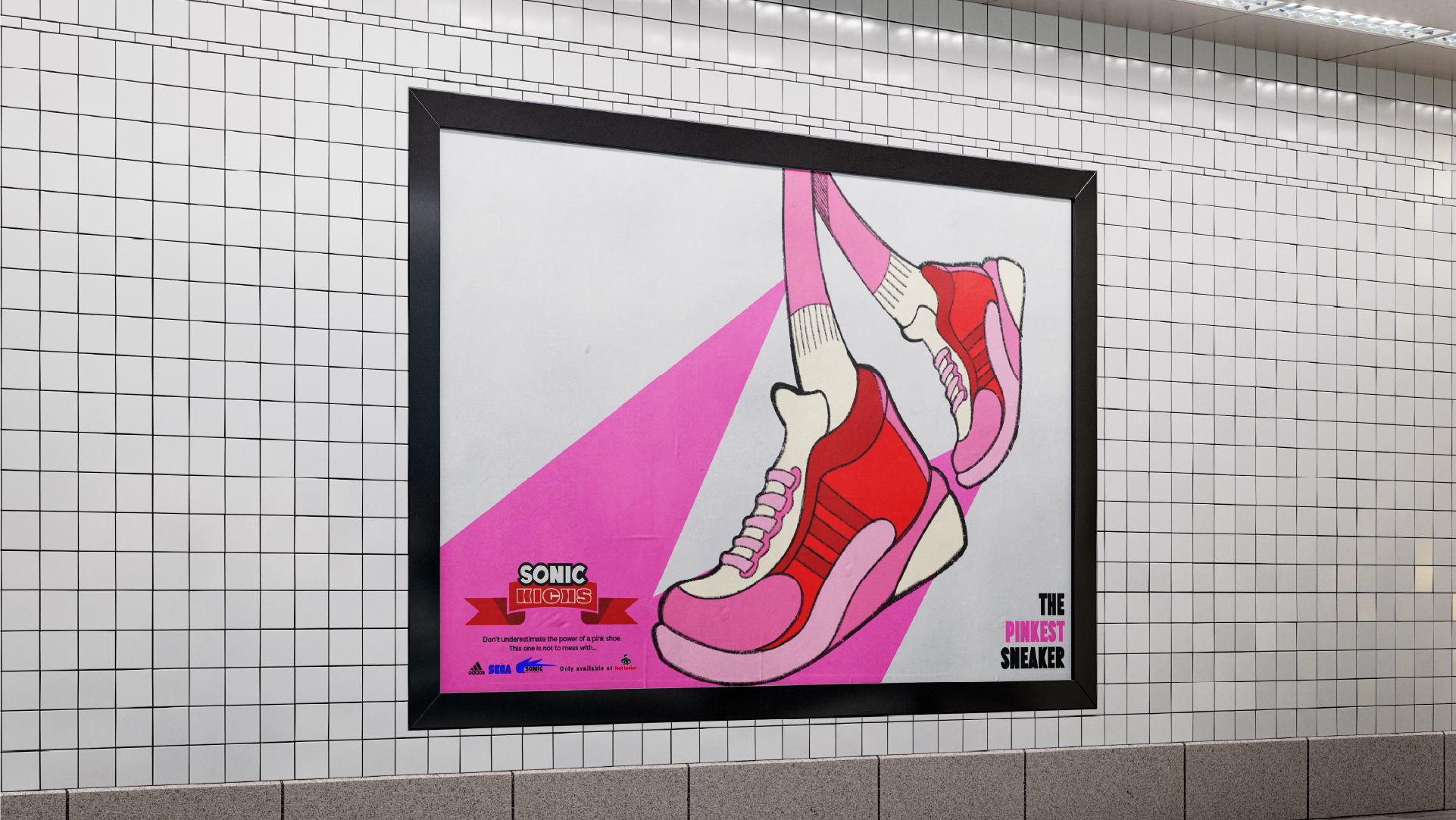 Concept 'Tails' shoe illustrations.